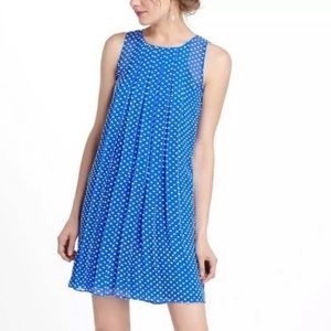 SACHIN + BABI Swiss Dot Sleeveless Dress Cobalt Blue 6